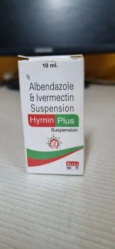 Albendazole Ivermectin Suspension Packaging Size Ml At Rs