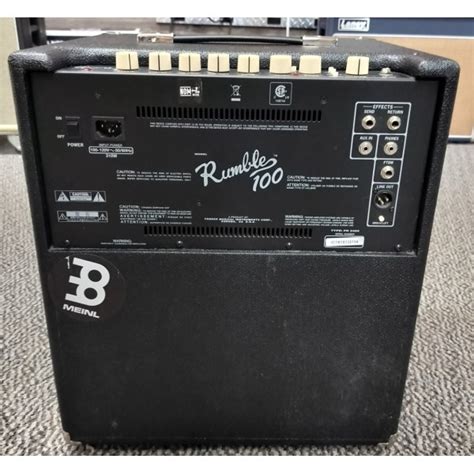 Fender Rumble Watt Bass Combo V V Black Silver