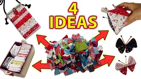 ⭐5 Minutes Sewing Projects For Scrap Fabric Fast And Easy Recycling Of Leftover Fabric