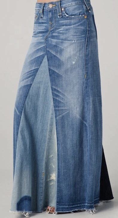 Pin by Gelhen Velásquez on JEANS FALDAS Denim diy Diy skirt