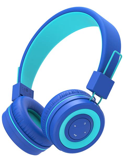 Kids Bluetooth Headphones, iClever BTH02 Kids Headphones with MIC, 22H ...