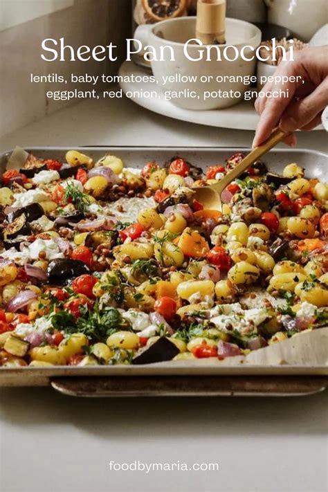 Crispy Sheet Pan Gnocchi And Veggies Artofit