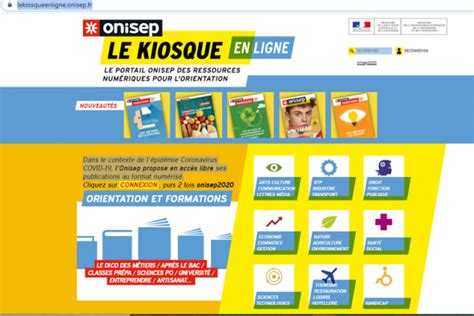 Les Publications Du Kiosque Onisep à Consulter En Ligne Gratuitement Collège Les Nénuphars