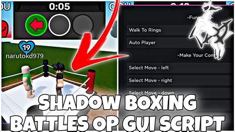 Op Shadow Boxing Battle Op Gui Script Arceus X Delta Fluxus