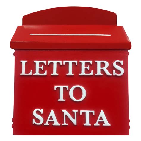 The Holiday Aisle® 3d Letters To Santa Mailbox Hanging Figurine