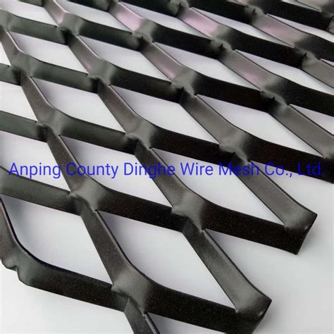 Aluminum Expanded Metal For Building Facade China Metal Facade And