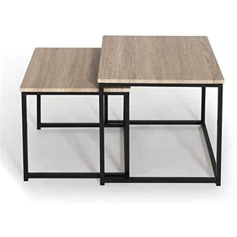 Idmarket Lot De Tables Basses Gigognes Detroit Design