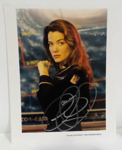 Babylon Susan Ivanova Photo Signed By Claudia Christian C Ebay