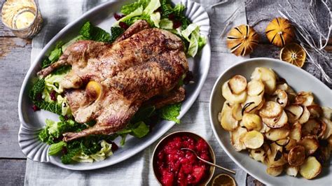 Christmas roast duck recipe - BBC Food