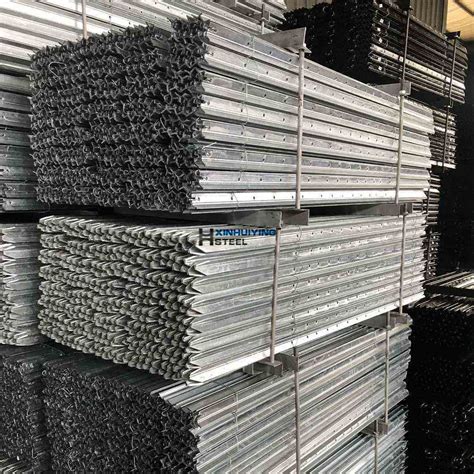 High Quality Hot Dipped Galvanized Used Y Posts For Farm Fencing Star