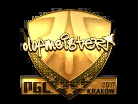 Sticker Olofmeister Gold Krakow 2017 Tradeit