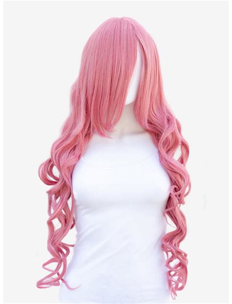 Epic Cosplay Hera Princess Pink Mix Long Curly Wig Hot Topic