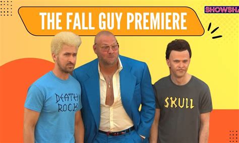 Ryan Gosling Dresses Up As Beavis And Mikey Day As Butthead At The La Premiere Of The Fall Guy