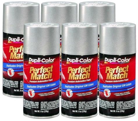 Dupli Color Bgm0530 Light Tarnished Silver Metallic General Motors For