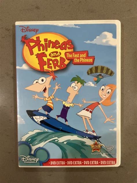 Phineas And Ferb The Fast And The Phineas Dvd 2008 Disney Channel