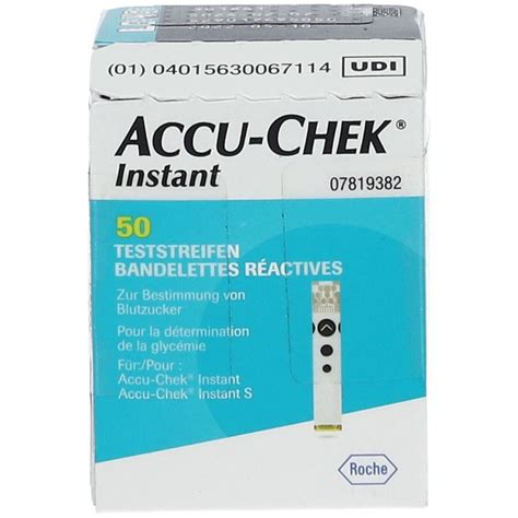 Accu Chek Instant Teststreifen X St Shop Apotheke