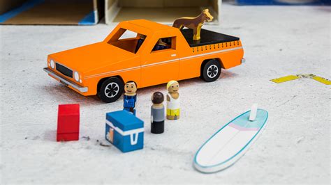 Iconic Aussie Ute Immortalised As Wooden Toy Your Chance To Win