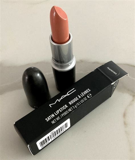 MAC Satin Lipstick PEACHSTOCK EBay