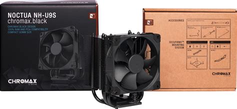 No Nh U S Sw Noctua Nh U S Chromax Black Tower Cooler At Reichelt