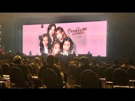 Bnk Charaline St Fanmeet Union Mall Youtube