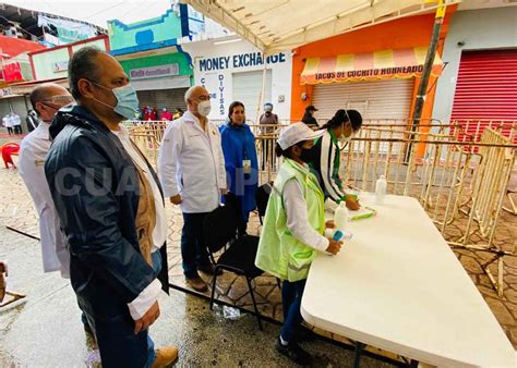 Se Activan Filtros Sanitarios En El Centro De Tapachula