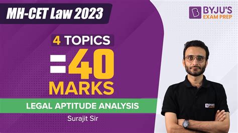 4 Important Topics Of Legal Aptitude Mh Cet Law 2023 Legal Aptitude