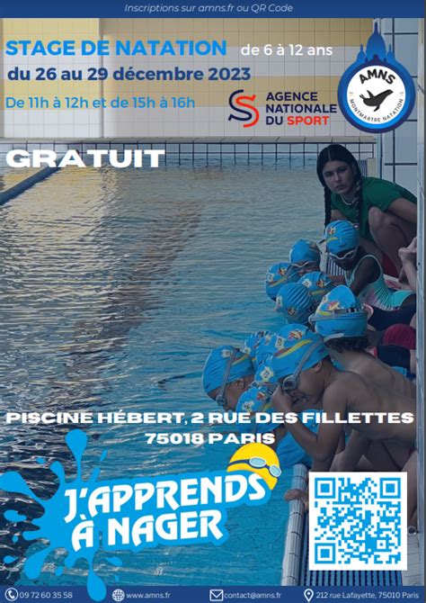 Stages Daisance Aquatique Et Dapprentissage De La Natation