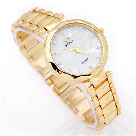 Women Watches Fashion Women Crystal Stainless Steel Analog Quartz Wrist ...