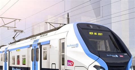 Paris Rer Ng Design Unveiled News Railway Gazette International