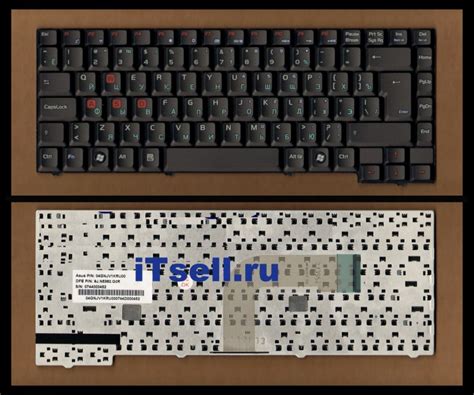 Клавиатура для ноутбука Asus A3A A3E A3V A4 A7 A7C A7D A7G A7J A7M A7T ...