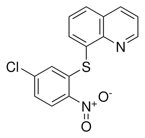 8 5 CHLORO 2 NITRO PHENYLSULFANYL QUINOLINE AldrichCPR Sigma Aldrich