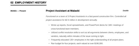 21 Project Assistant Resume Examples And Guide For 2023