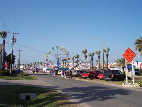 Fulton Tx Street Scene During Oysterfest 2006 In Fulton Texas Photo