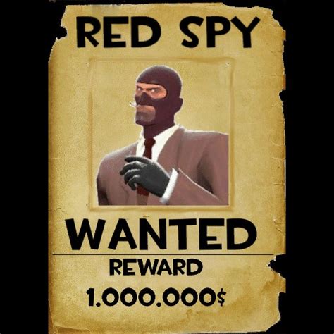 Create Meme Tf 2 Wanted Poster Tf 2 Spy Pictures Meme