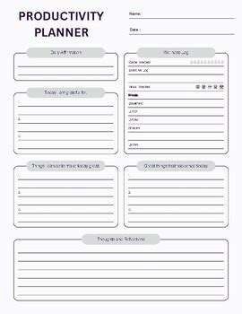 Planning For Adults Worksheets Exercises