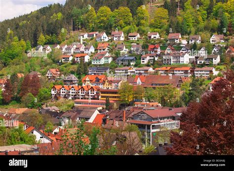 Triberg Baden Wurttemberg Schwarzwald Black Forest Germany Stock Photo