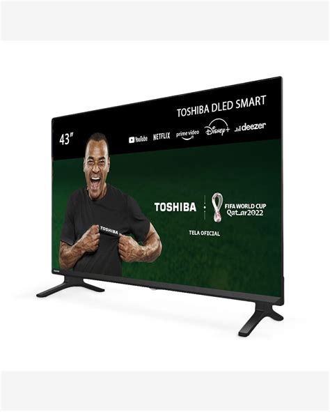 Riachuelo Smart Tela DLED 43 Full HD Toshiba 43V35KB VIDAA 2 HDMI 2