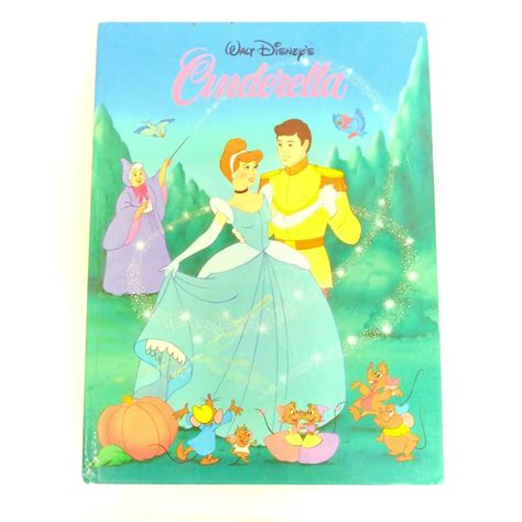 1997 Disney Cinderella Classic Storybook Hardcover Book Good Condition