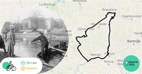 Roeselare Km Toeren Langs Oude Spoorlijnen Recreatieve Fietsroute