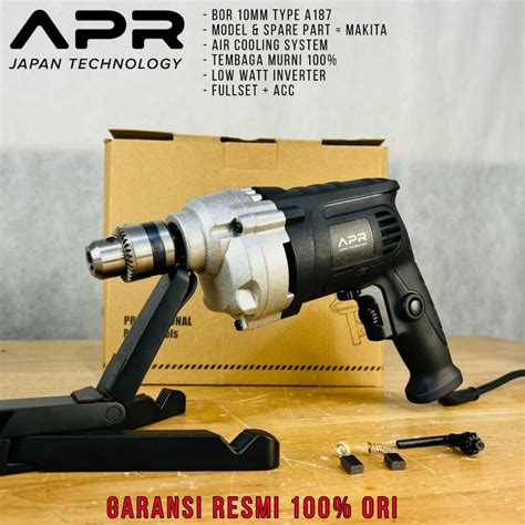 Jual MESIN BOR APR JAPAN TYPE A13 7 AP01 Garansi Resmi Drill Besi Kayu