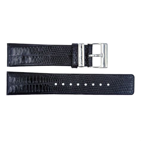 Genuine Kenneth Cole Black 22mm Alligator Grain Leather Watch Strap Total Watch Repair Kc1679