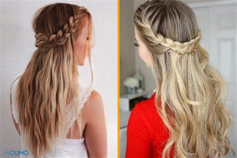 Las 102 Mejores Peinados De Novia Con Trenzas Y Pelo Suelto Brbikes Es