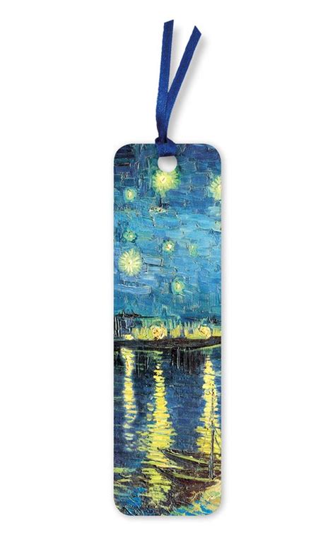 Flame Tree Bookmarks Vincent Van Gogh Starry Night Over The Rhône