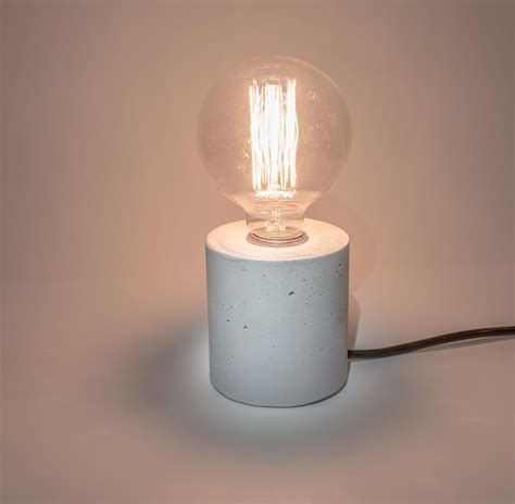 Simple A Concrete Desk Lamp Vincent Buret