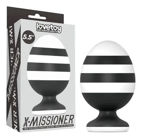 Tap N Anal Gigante A Rayas Lovetoy X Cm Mercadolibre