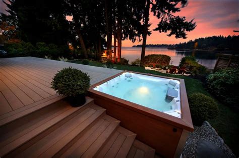 23 Amazing Outdoor Hot Tub Ideas For A Sanctuary Of Relaxation