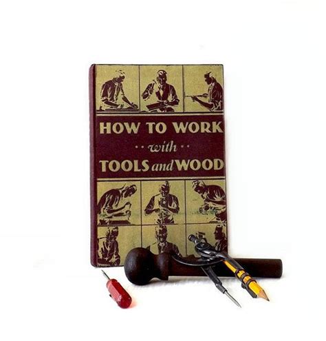 Stanley Tools Book How To Work With Tools And Wood 1940s Etsy Old