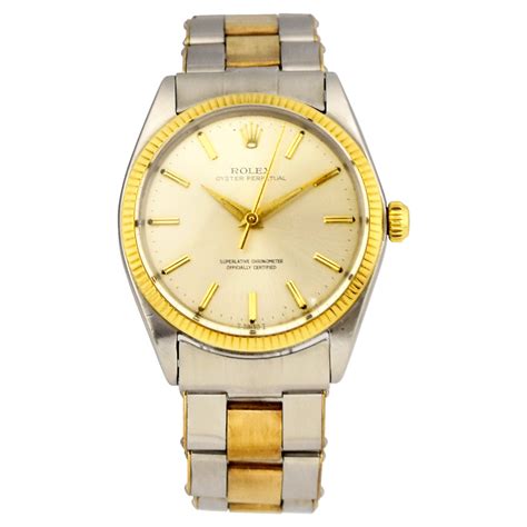 Rolex Yellow Gold Oyster Perpetual Wristwatch Ref Circa At