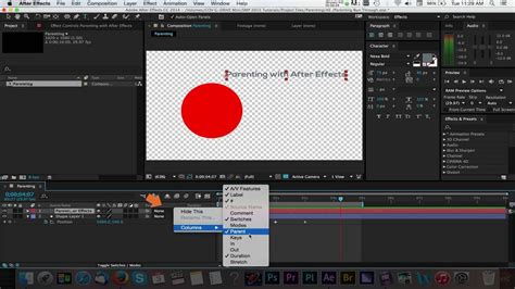 Tutorial Parenting With Adobe After Effects CC 2014 YouTube