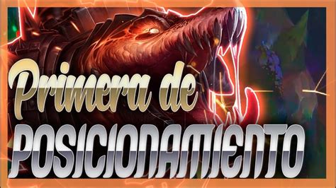 1ª de POSICIONAMIENTO y ME CAMPEAN Renekton Top s10 LoL Exelion